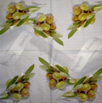 082 Olives - 3-ply (82) - ppd - Bistro